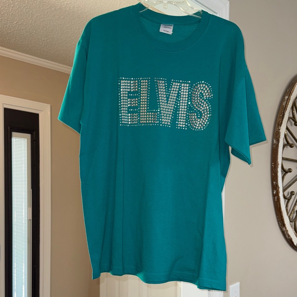 ELVIS Gildan Teal Ultra Cotton T-Shirt